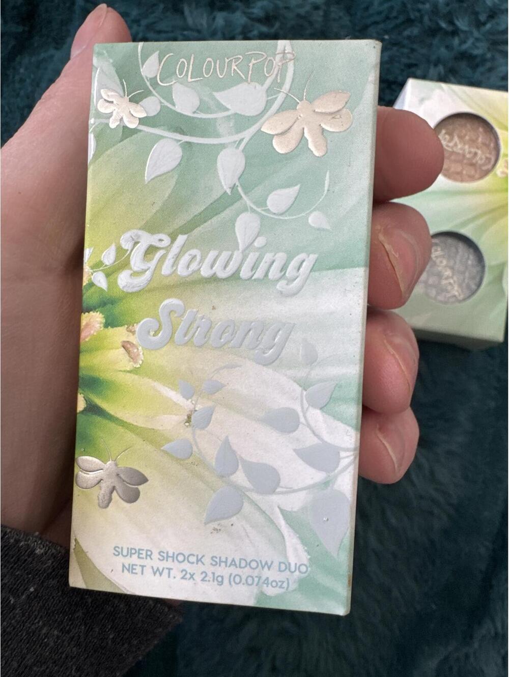 ColourPop Cosmetics Glowing Strong Supershock Eyeshadow DUO DISCONTINUED